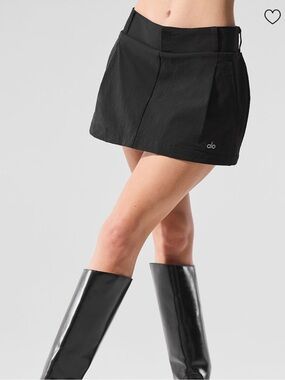 ALO Fan Club Black Mini Skirt XXS